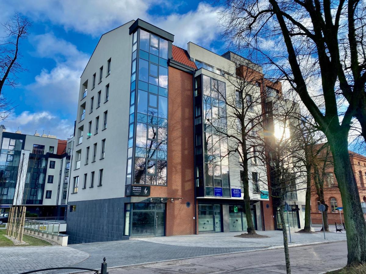Apartament Pocztovia - Scisle Centrum, Prywatny Parking Ełk Exterior foto